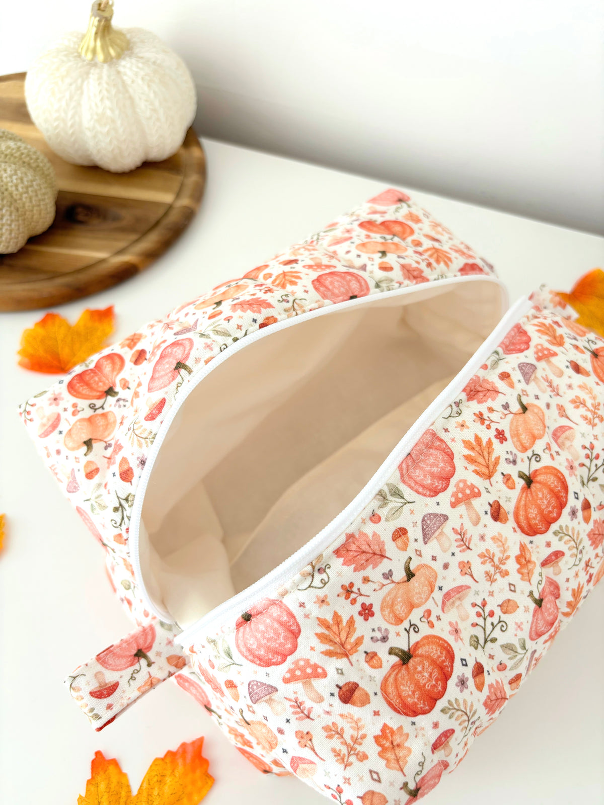 Pumpkin Patch boxy carry all pouch