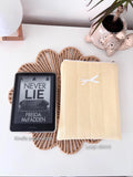 Pastel yellow kindle / e-reader sleeve