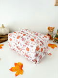 Autumn Tales boxy carry all pouch