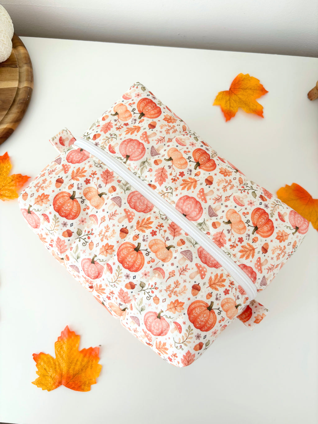 Pumpkin Patch boxy carry all pouch