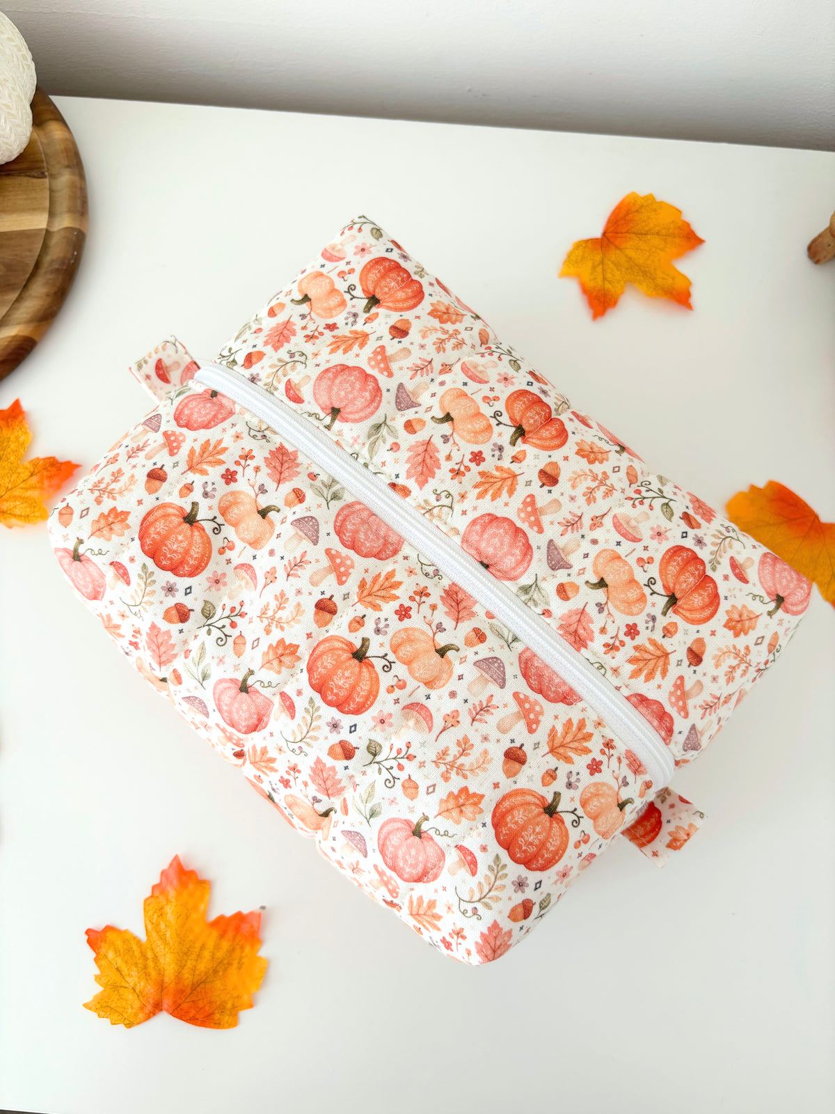Pumpkin Patch boxy carry all pouch