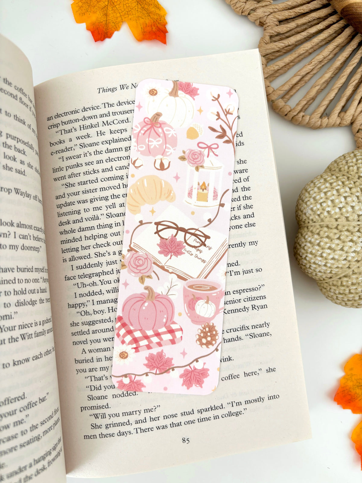 Autumn Brunch bookmark