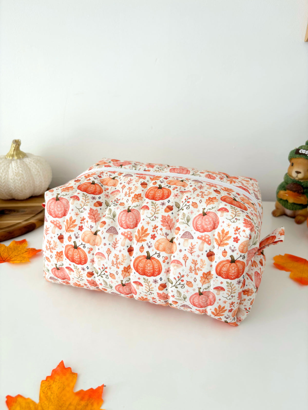 Pumpkin Patch boxy carry all pouch