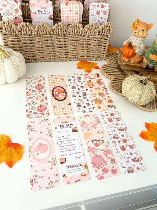 Autumn bookmark bundle