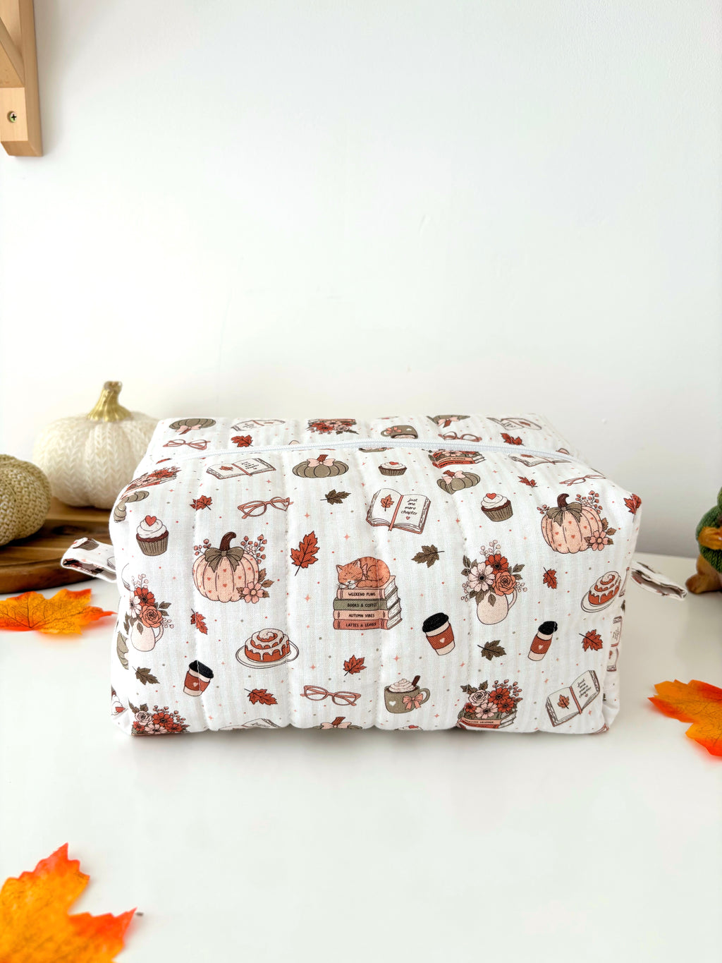 Cosy Chapters boxy carry all pouch