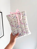 Butterfly quilted book sleeve
