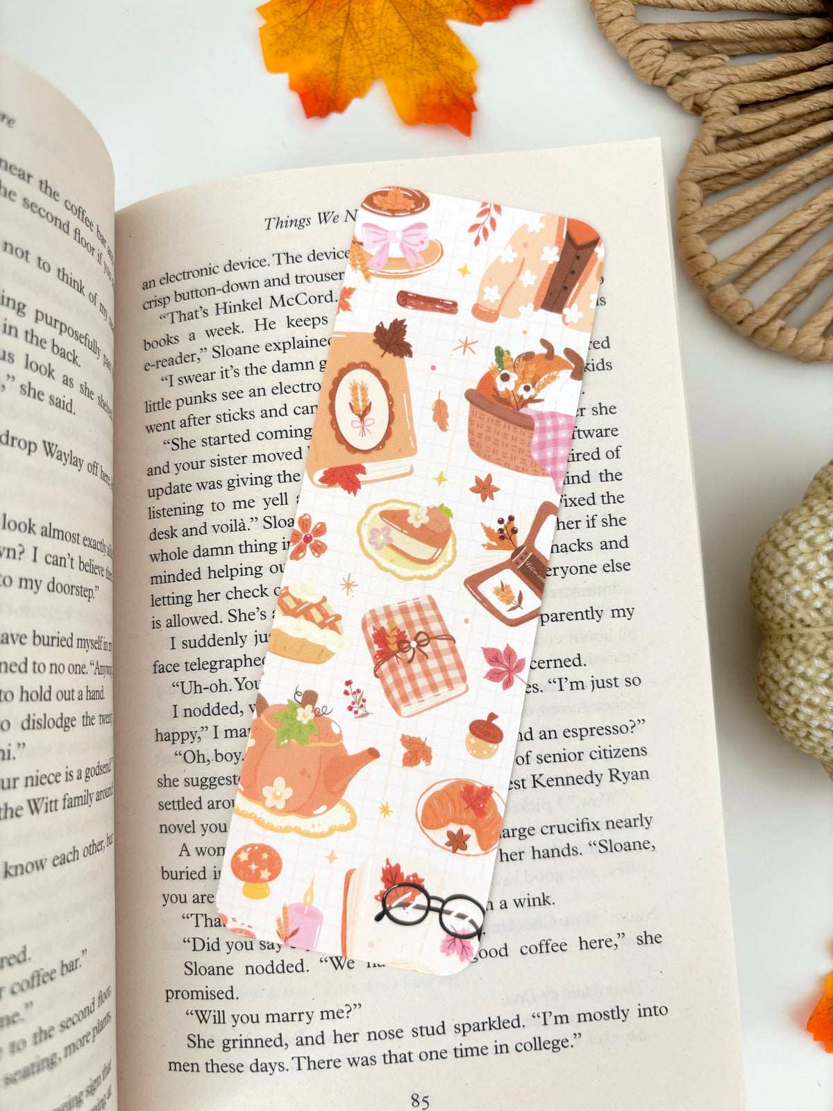 Autumn Picnic bookmark