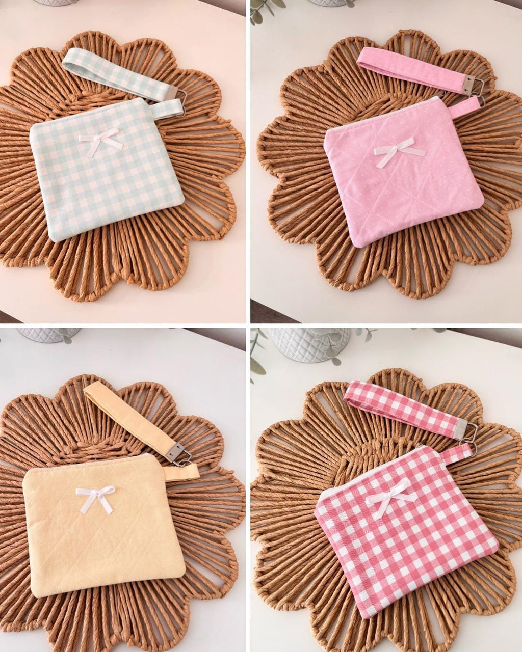 small pouch/coin purse with wristlet